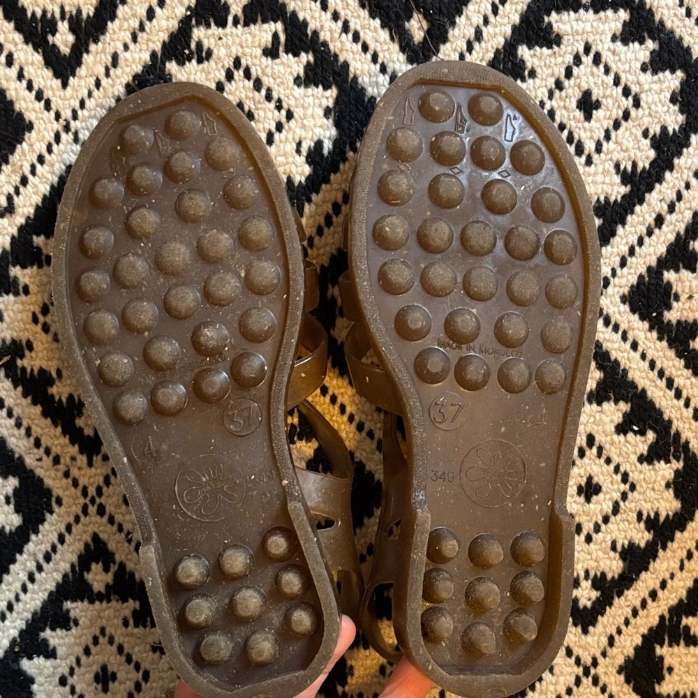 Plasticana Fisherman Hemp Jelly Sandal - Picture 2 of 9